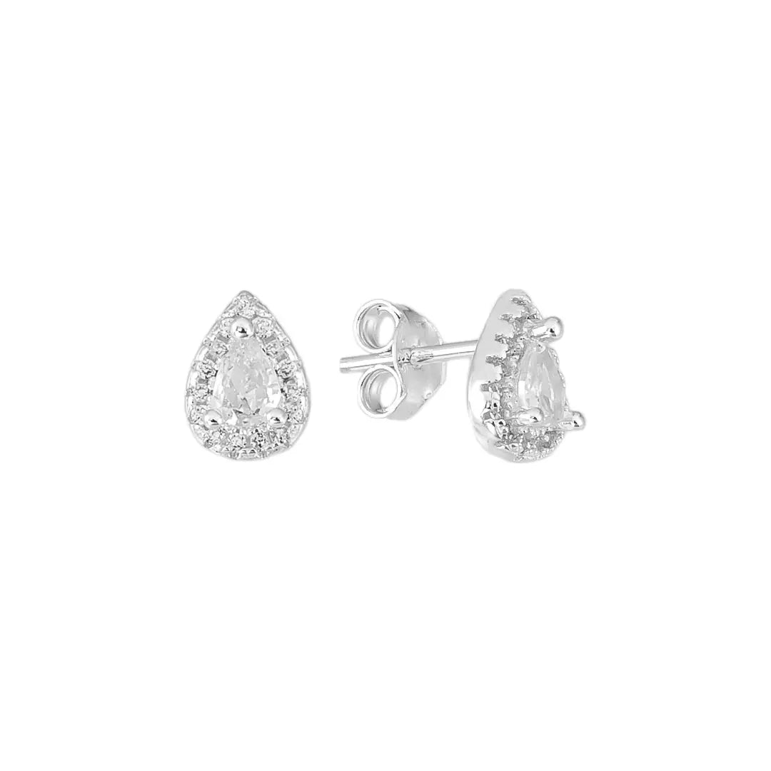 Brinco Ponto de Luz Gota | Prata 925