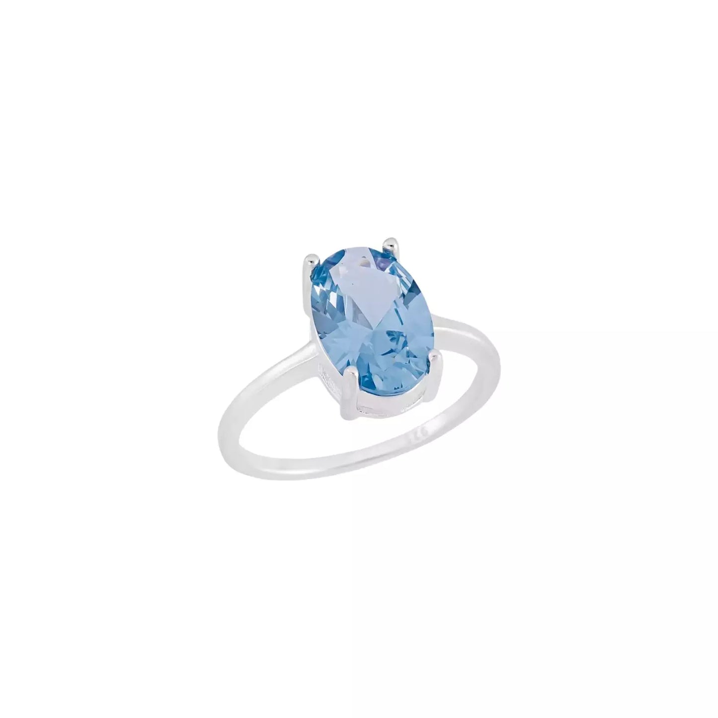 Anel Celebrating Aquamarine | Prata 925