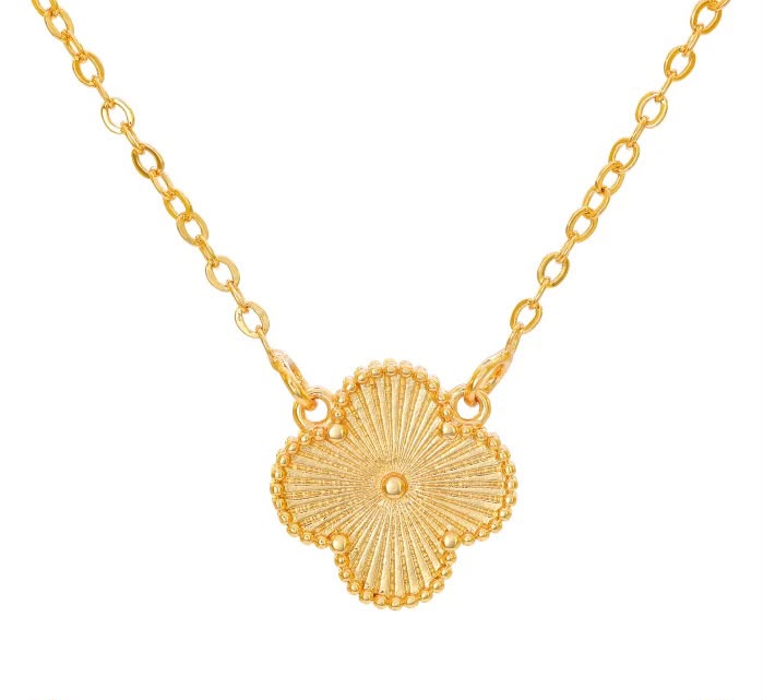 Colar Trevo Inspiração | Banho de Ouro 18k