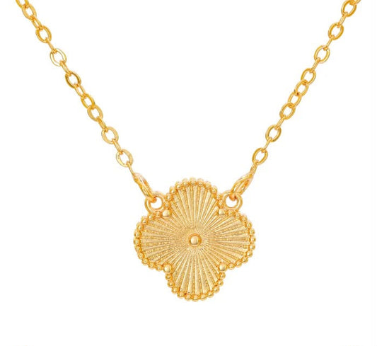 Colar Trevo Inspiração | Banho de Ouro 18k