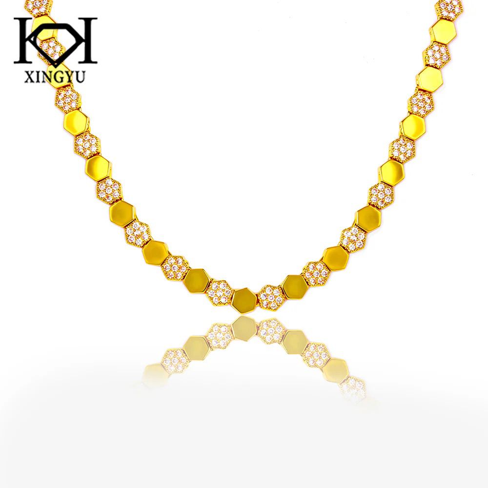 Colar Riviera | Banho Dourado