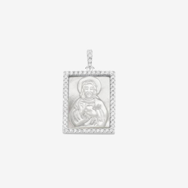 Pingente Sagrado Coração de Jesus | Prata 925
