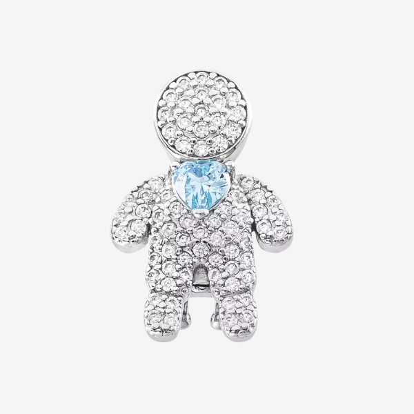 Pingente Charm Riviera Menina e Menino | Prata 925