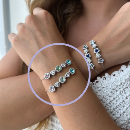 Berloque Flamingo e Flor | Prata 925