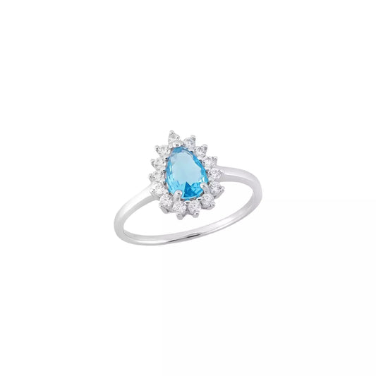 ANEL cravejado gota azul