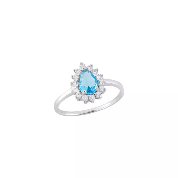 ANEL cravejado gota azul