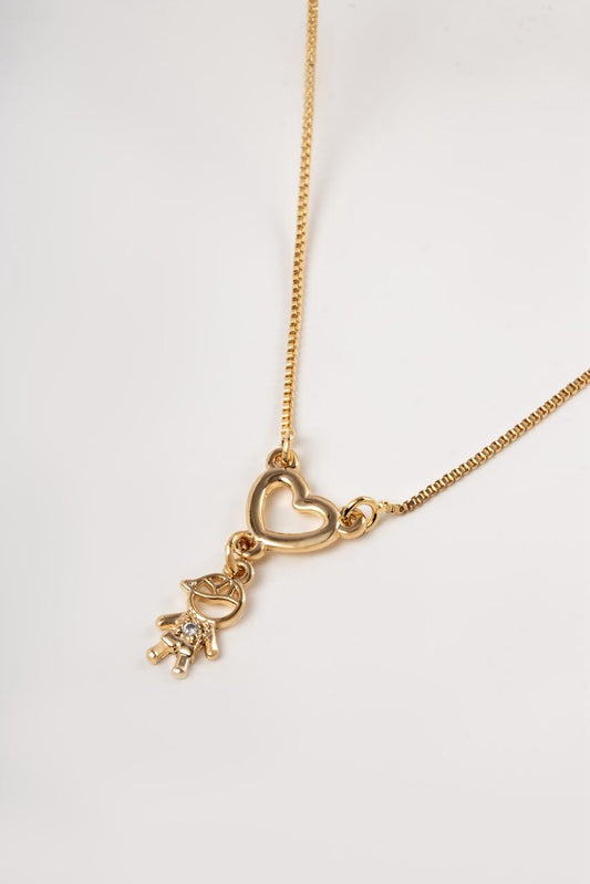 Colar 1 Filho | Banho de Ouro