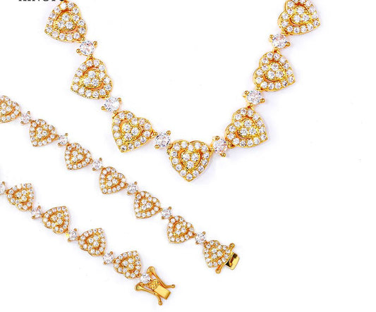 Colar Inspiração Coração | Banho de Ouro