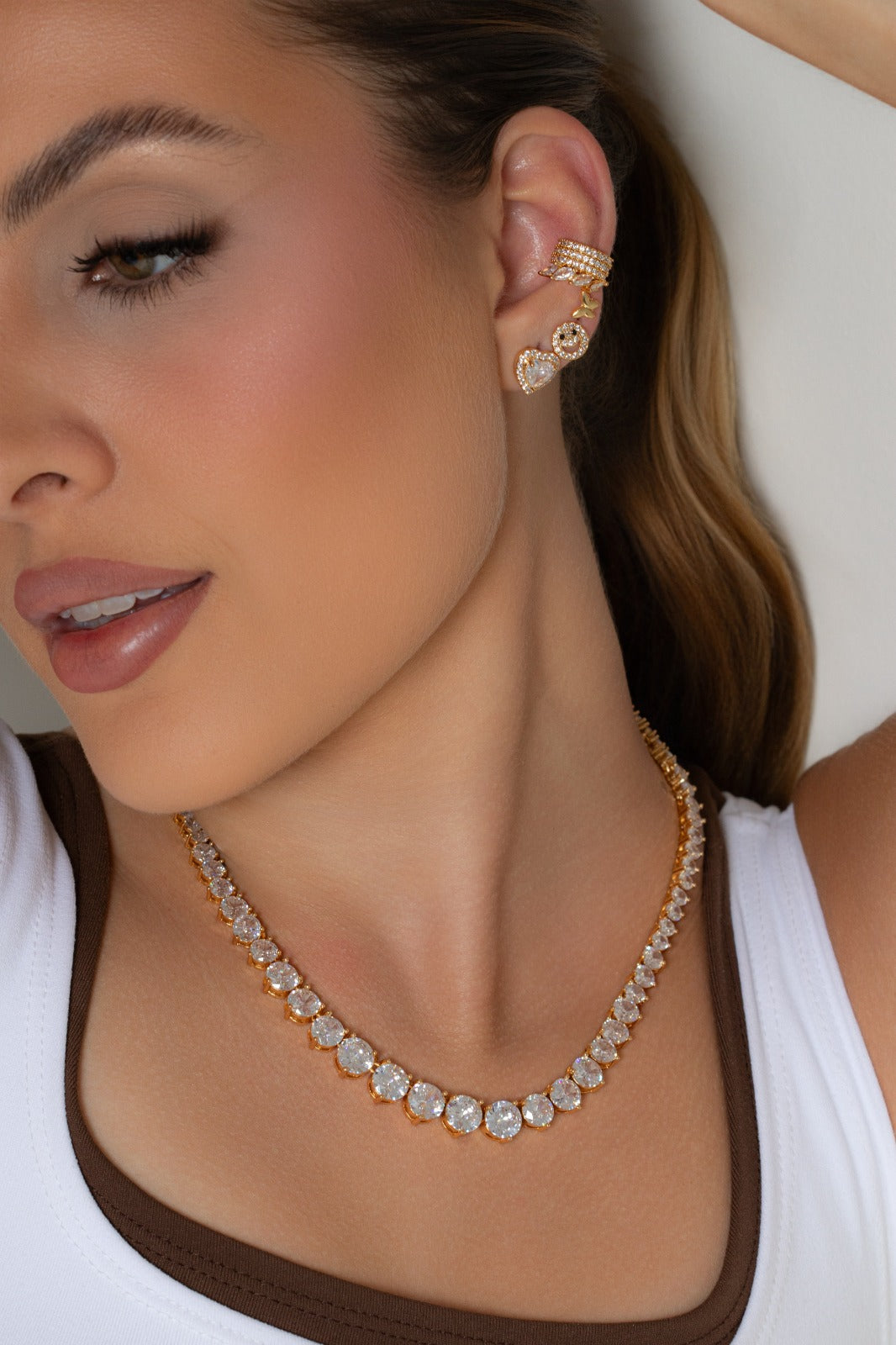 Choker Riviera Cristais
