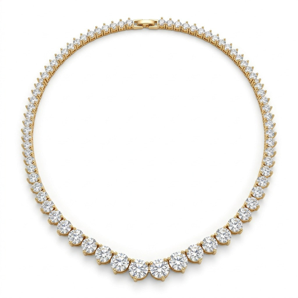 Choker Riviera Cristais