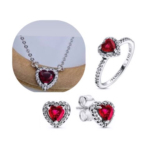 Conjunto Inspiração Colar, Brinco e Anel