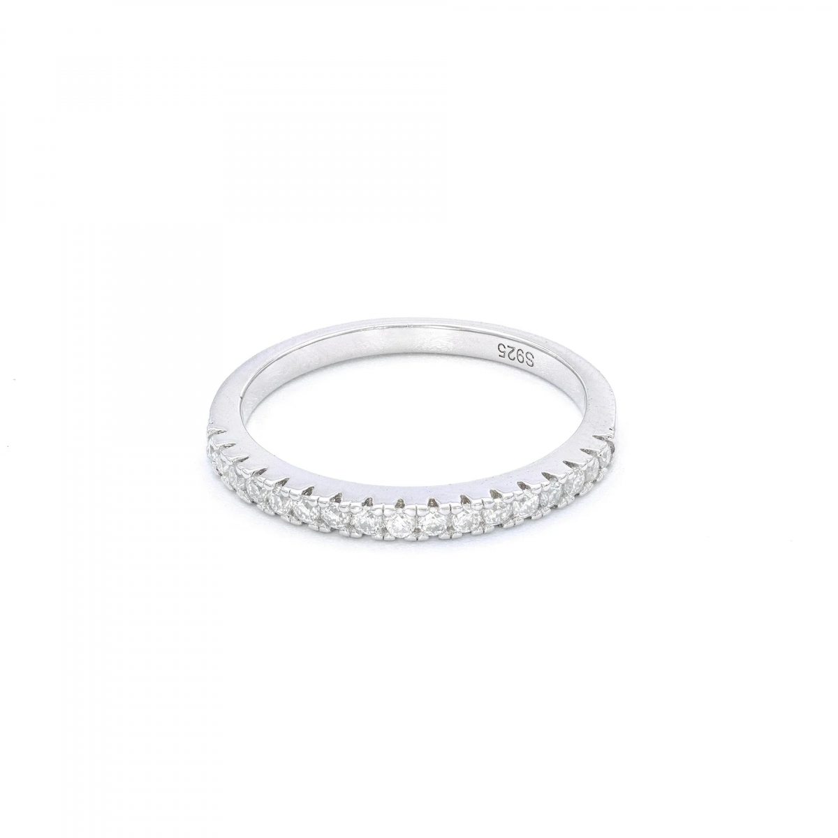 Aparador Cravejado em Prata Moissanite - Imagem 2