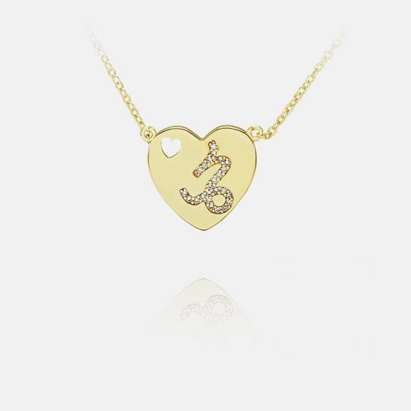 Colar coração signo