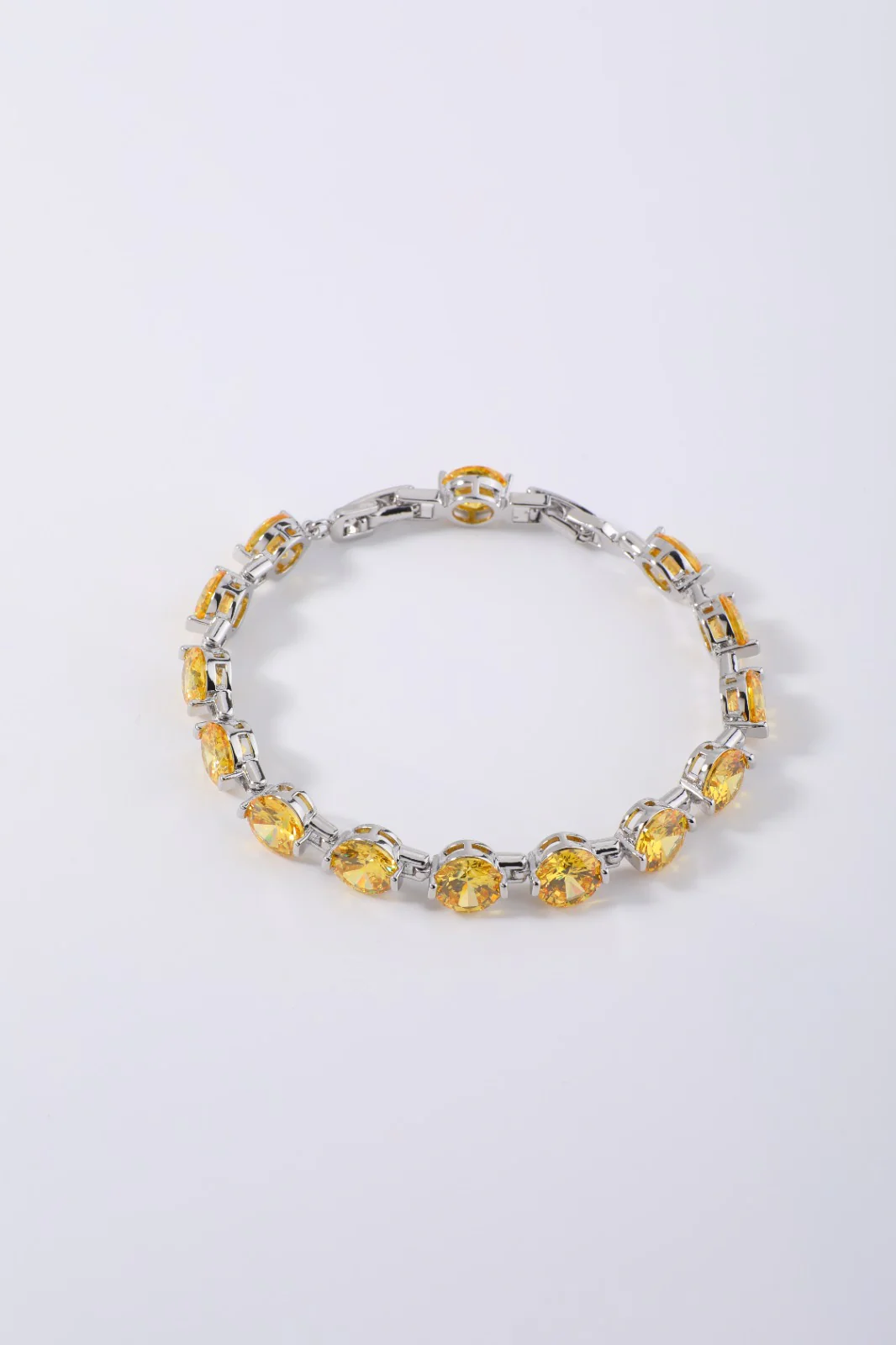 Pulseira riviera citrino